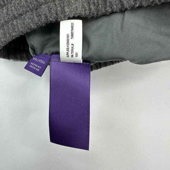 Ralph Lauren Purple Label Men's Gray Wool‎ Quiet Luxury Joggers 30/W27/L32 - Picture 7 of 14